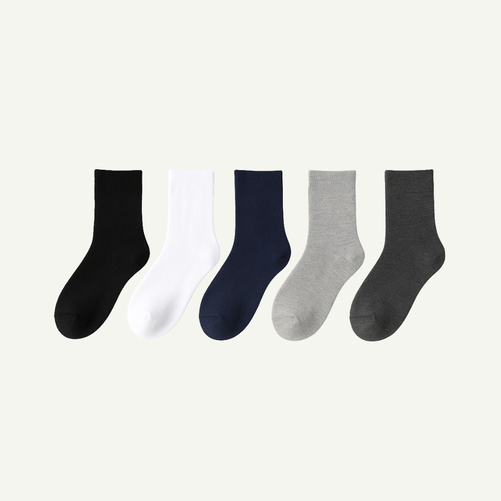Everyday Crew Socks — 5-Pack