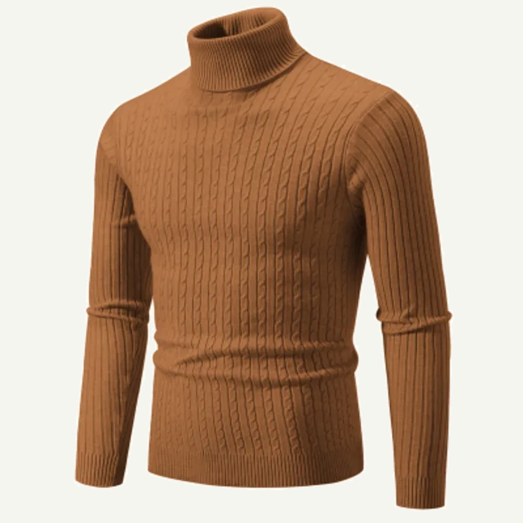 Men's High Neck Sweater