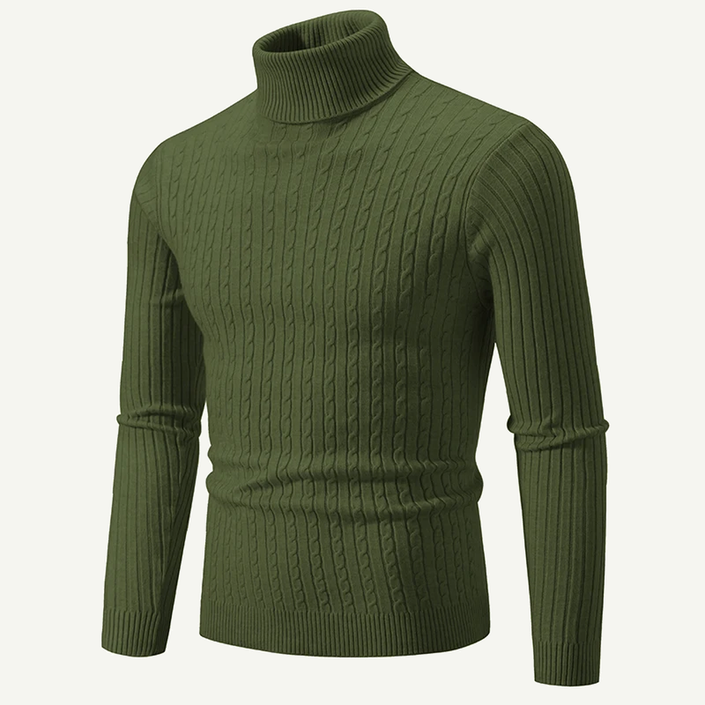 Men's High Neck Sweater