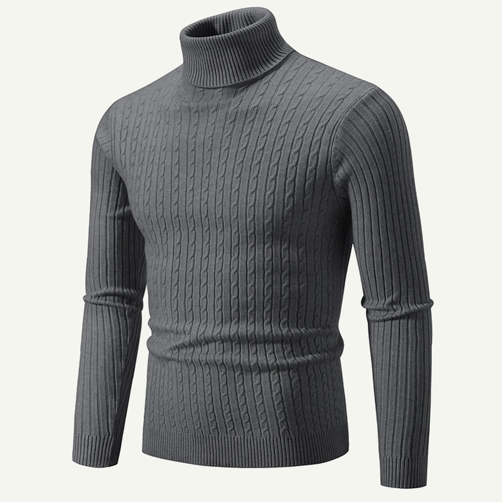 Men's High Neck Sweater