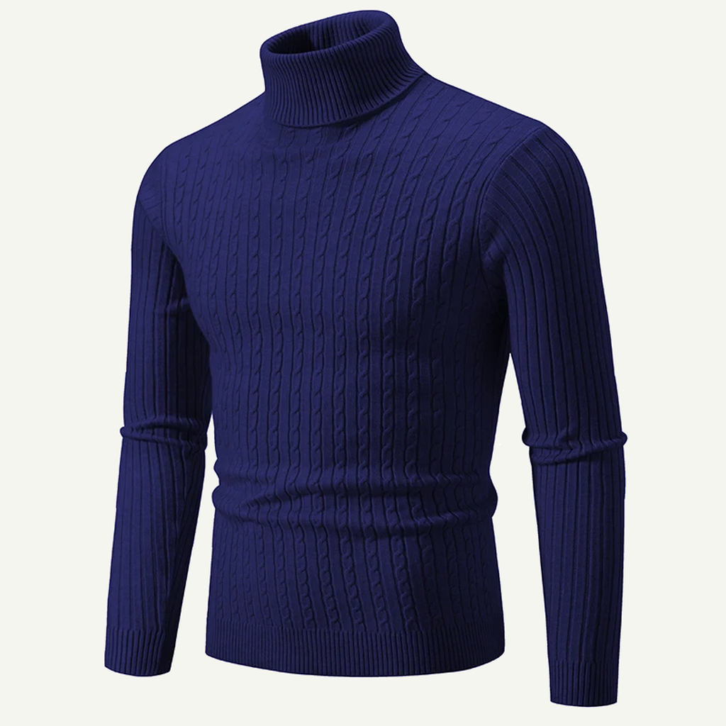 Men's High Neck Sweater