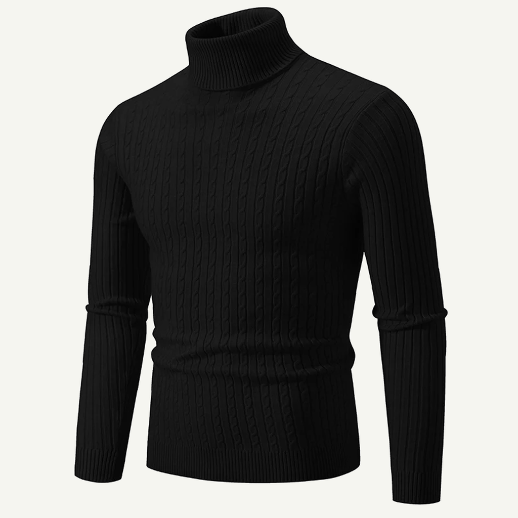 Men's High Neck Sweater